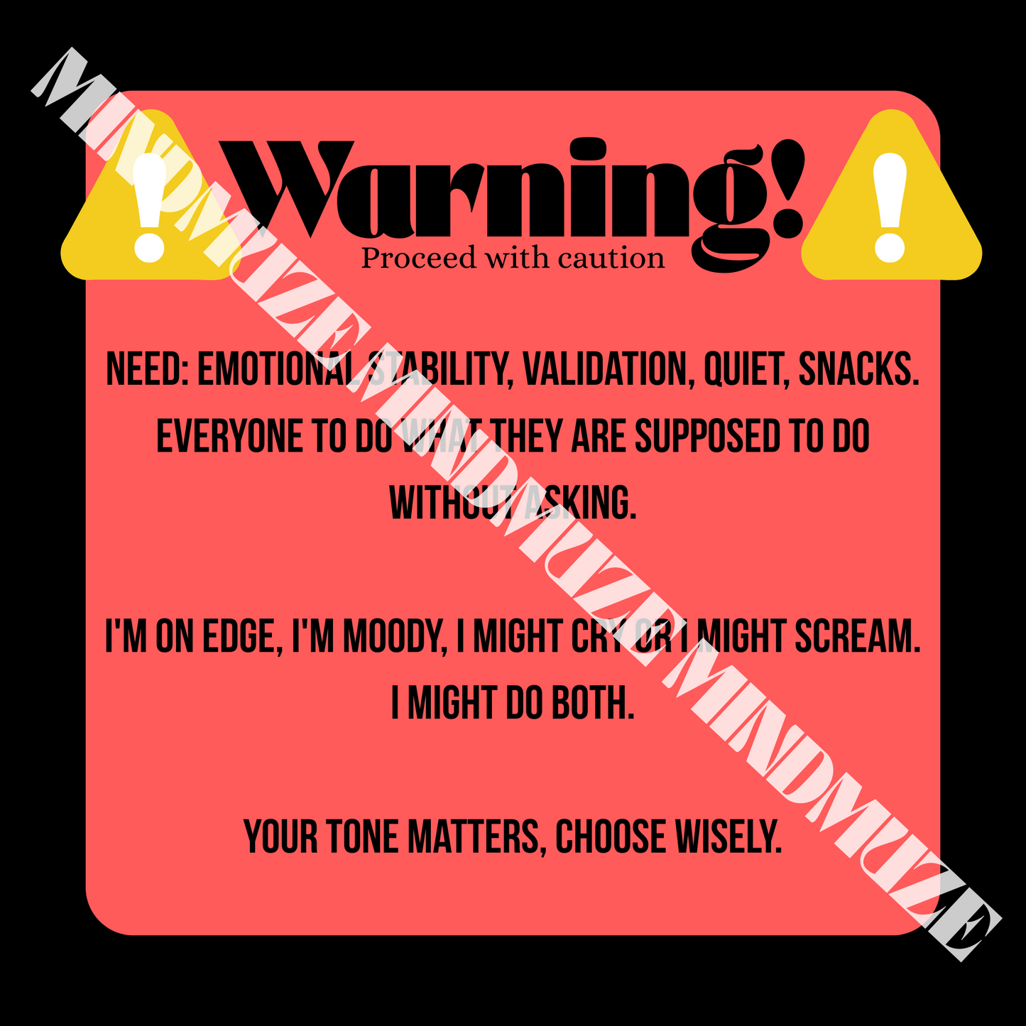 Honor the Phase, Respect the Mood | Printable Mood Cards for Every Phase