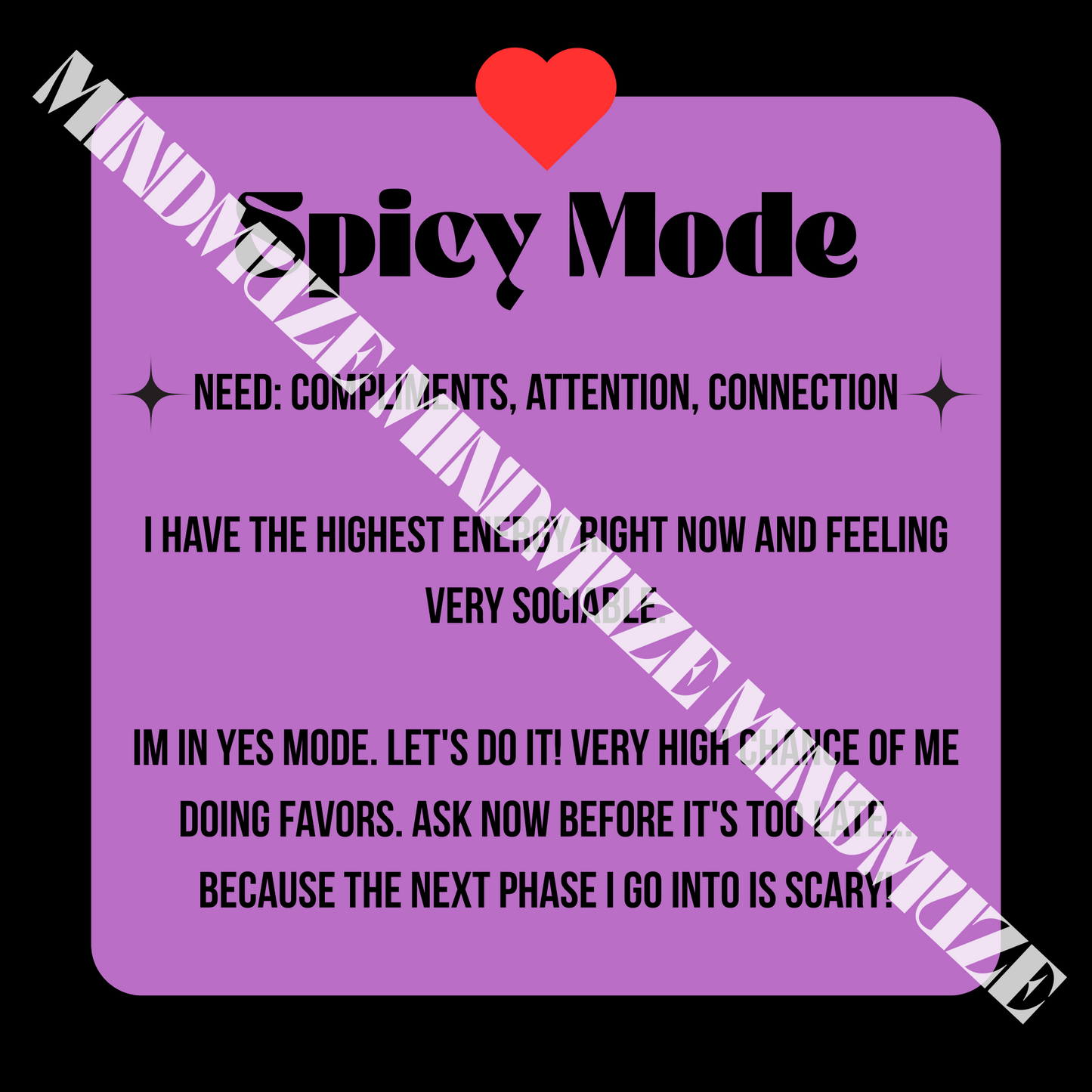 Honor the Phase, Respect the Mood | Printable Mood Cards for Every Phase