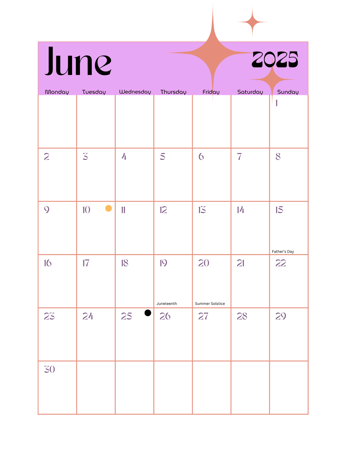 MOODY Planner | Yearly & Weekly | June 2025 - May 2026 | Cycle Syncing Menstrual Phase Planner & Tracker