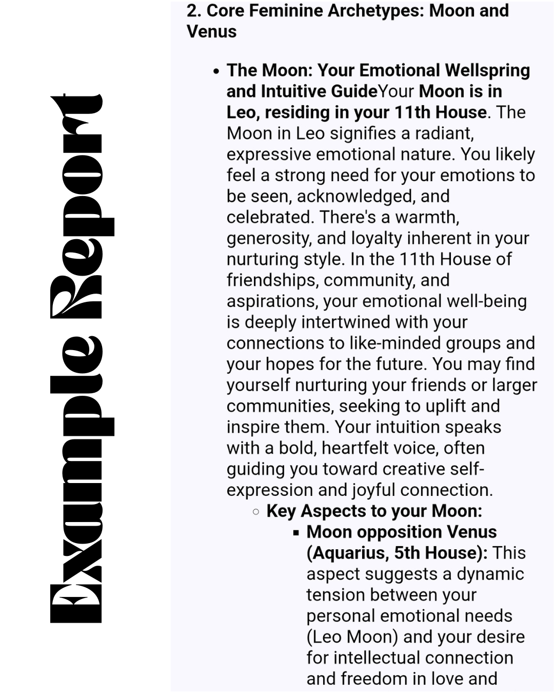 Illuminating Your Essence: A Feminine Wisdom Report